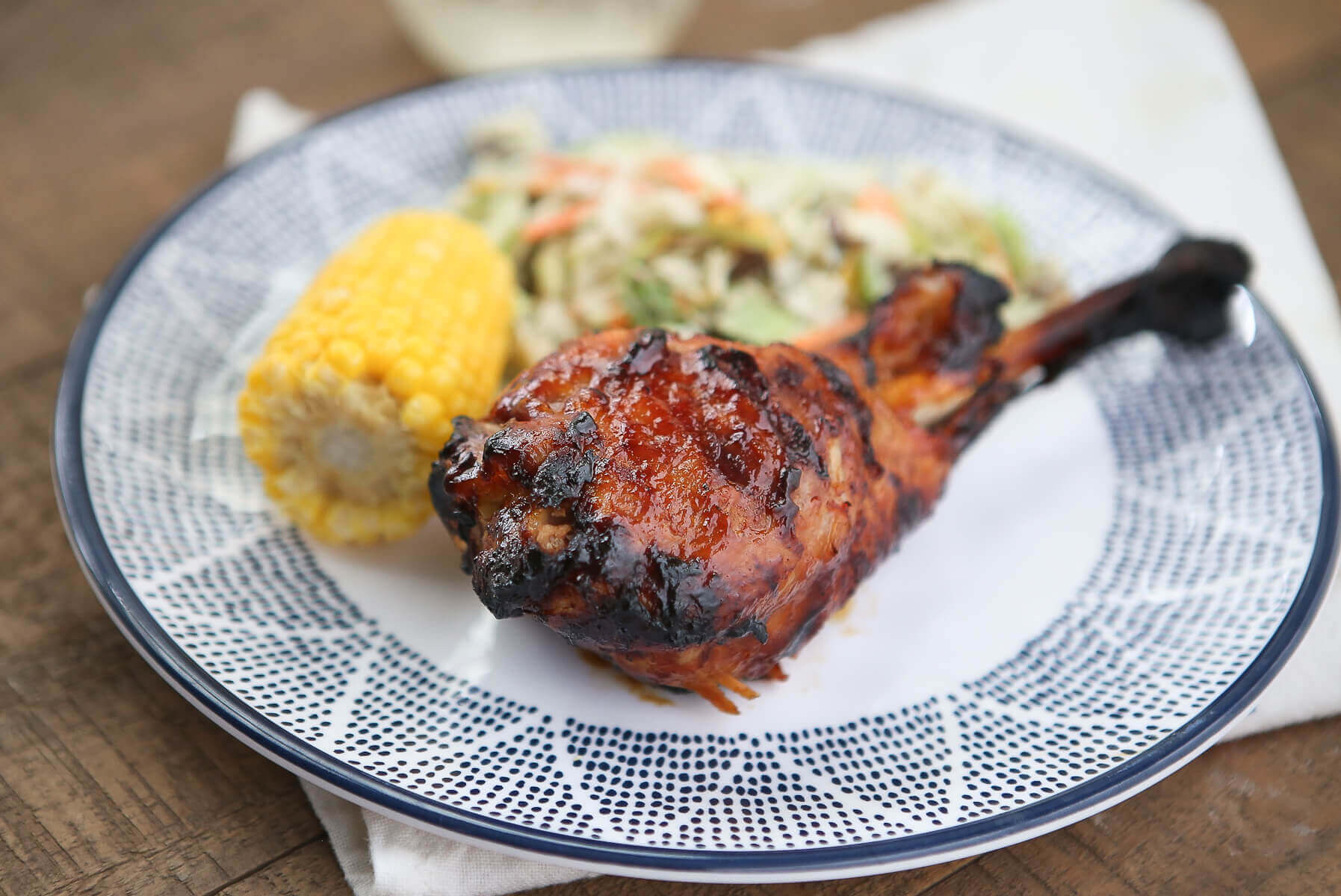 grilled chipotle turkey leg
