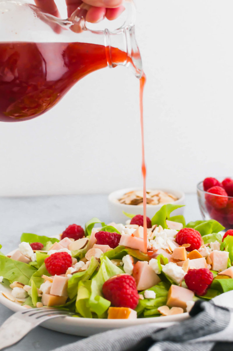 raspberry turkey salad 5