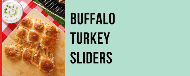 Buffalo Turkey Sliders Recipe